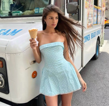 SKY MINI DRESS