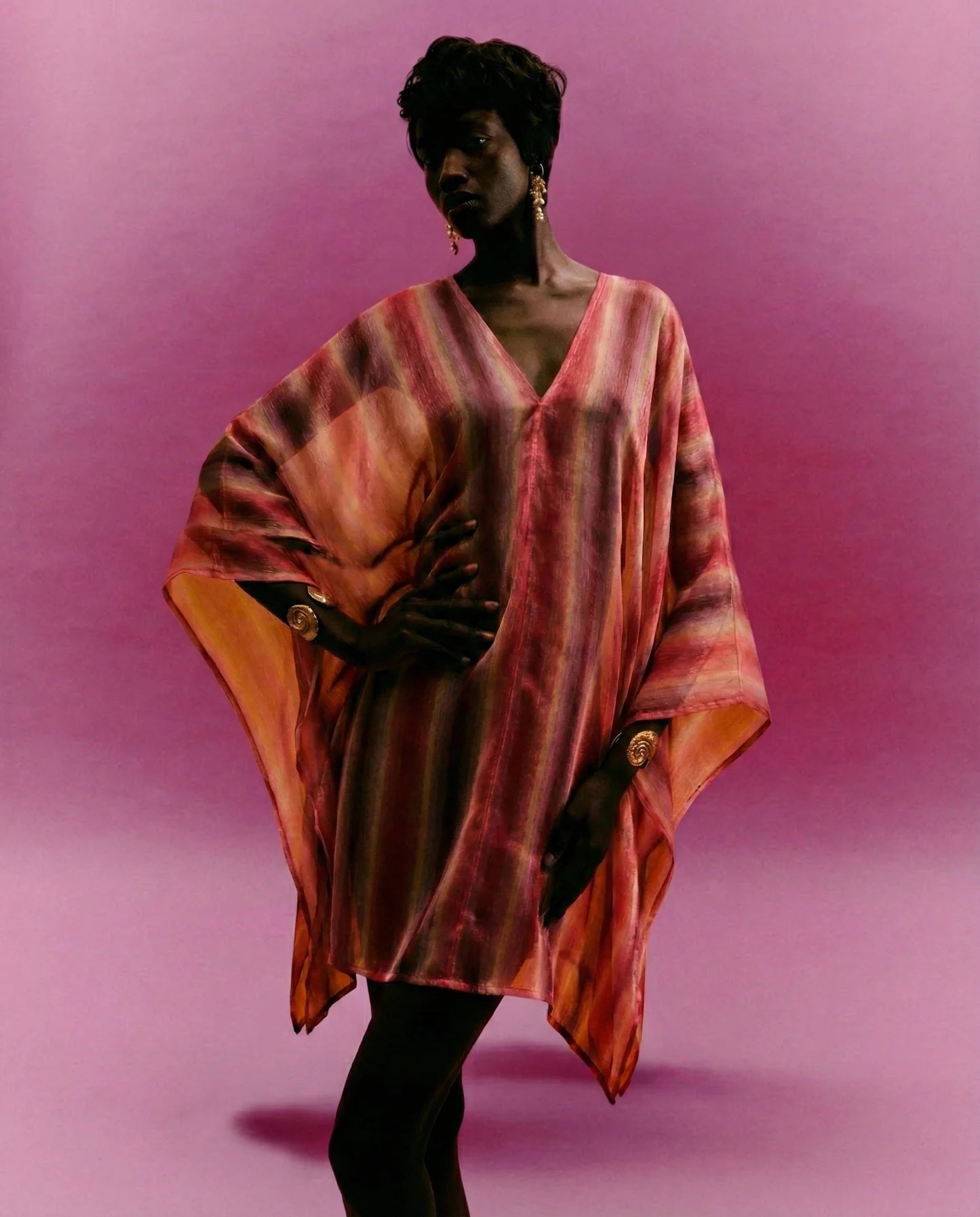SUZANNE DRESS PINK CANDY