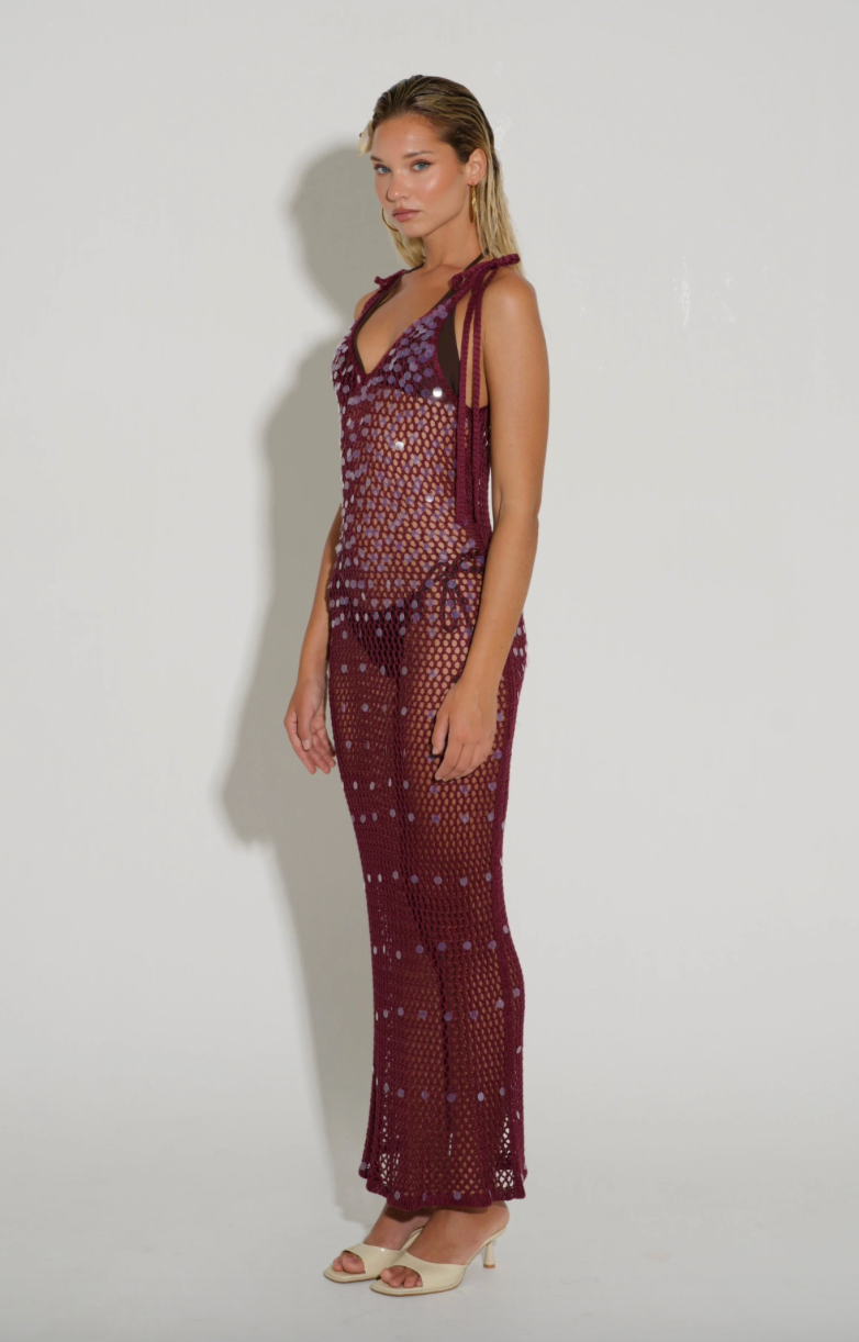 MIRA SEQUIN DRESS