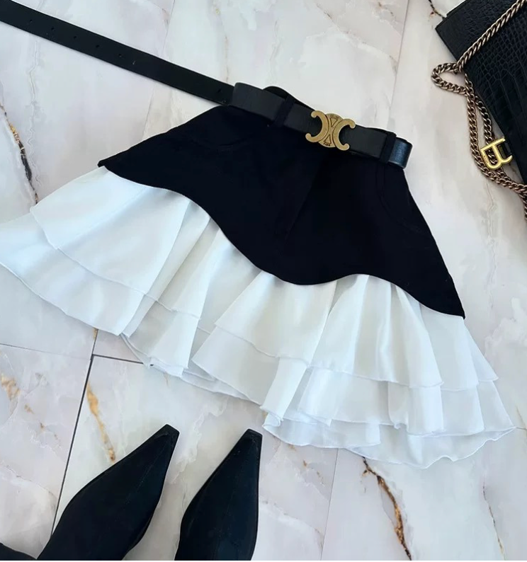 DOUBLE SKIRT